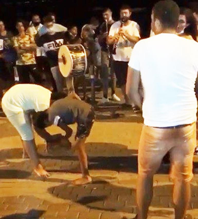 Ölümüne eğlence 3 kişi gözaltına alındı...