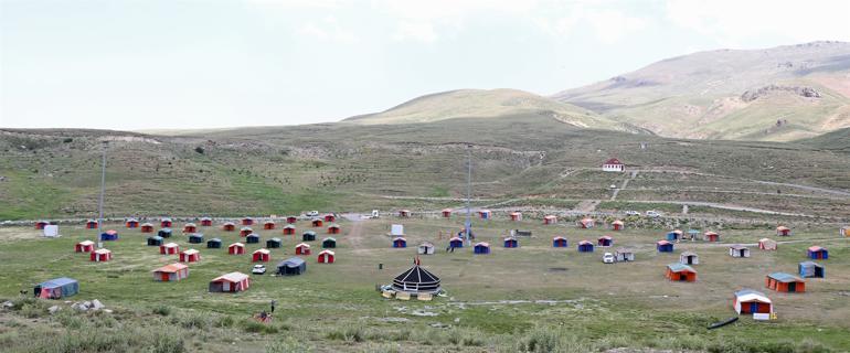 Erciyes'teki Tekir Yaylası doğa tutkunlarının gözde mekanı olma yolunda ilerliyor