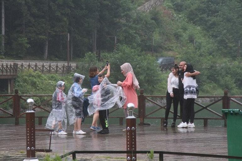 Uzungöl'de yerli turistle sakin sezon