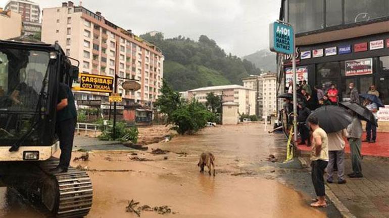 Rize’de sel felaketi Bakan Soylu: 1 kişi kayıp