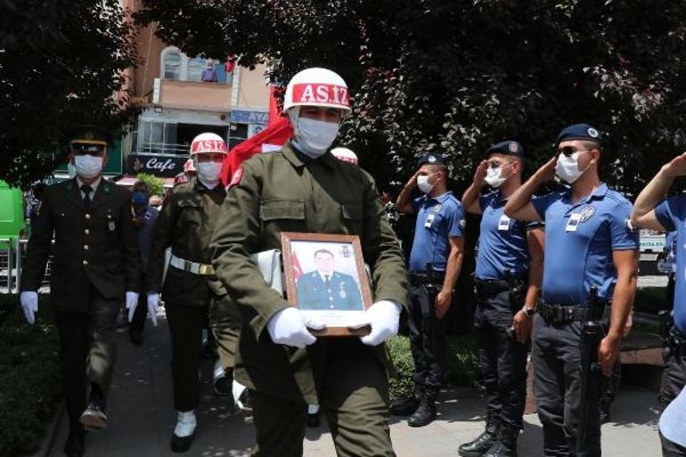 Şehit Astsubay Ethem Demirci, son yolculuğuna uğurlandı