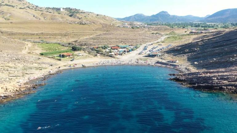 Türkiye'nin sakin adası Gökçeada’dan korkutan görüntüler