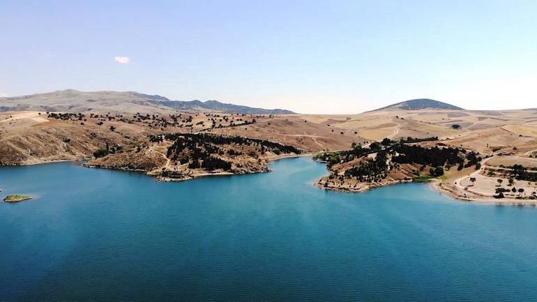 Karaahmetli Tabiat Parkı'nın eşsiz manzarası havadan görüntülendi