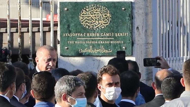 Son dakika... Cumhurbaşkanı Erdoğan ve Bahçeli tarihi güne saatler kala Ayasofyada...