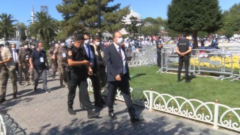 Son dakika... Tarihi gün 86 yıl sonra Ayasofyada ilk namaz