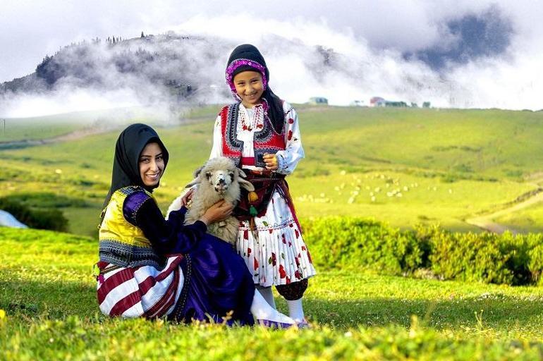 Karadeniz yaylalarında renk cümbüşü