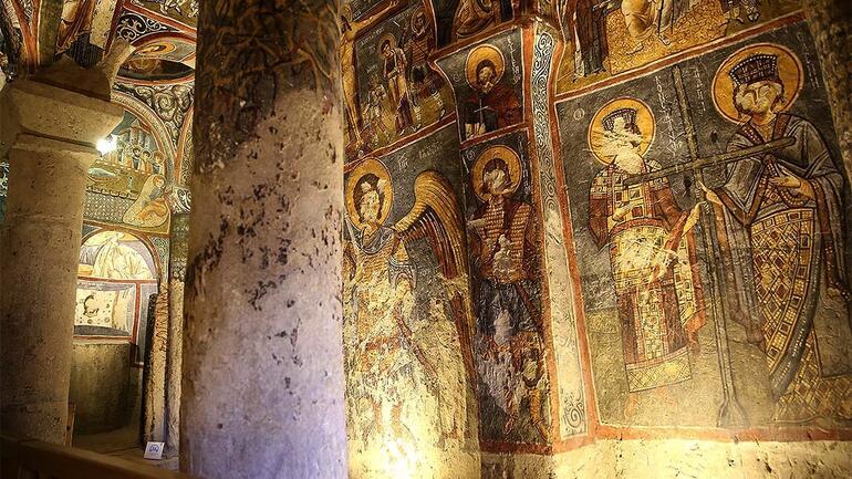 Karanlık Kilisenin freskleri ile bin yıl öncesine yolculuk