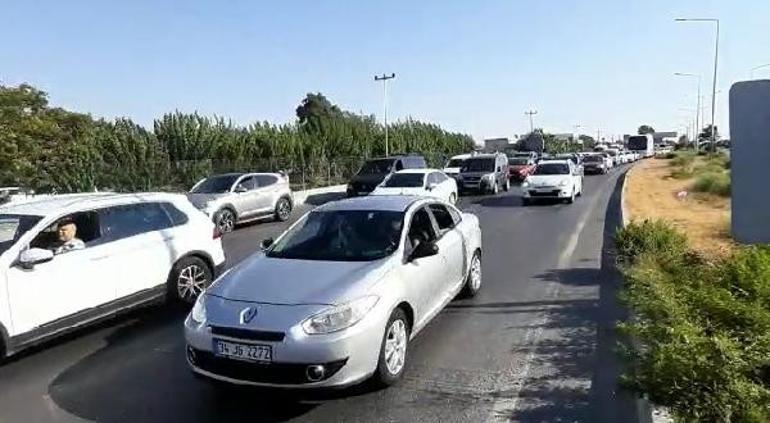 Akın akın geliyorlar Havadan görüntülendi