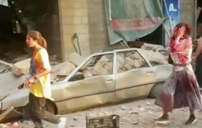 Son dakika haberi: Lübnanın başkenti Beyrutta büyük patlama 50 ölü, 2 bin 200 yaralı