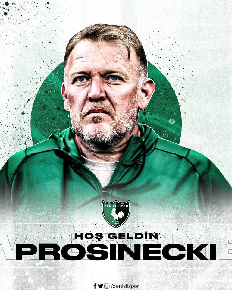 Son dakika | Denizlispor'un yeni hocası Robert Prosinecki oldu