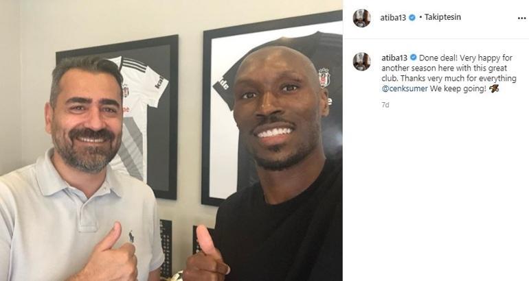 Son dakika | Atiba Hutchinson, Beşiktaş'la sözleşme uzattığını açıkladı