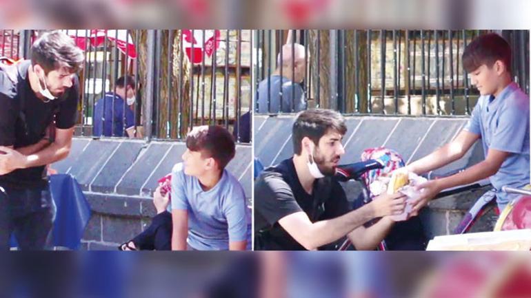 Alkışlar güzel kalpli çocuklarımıza