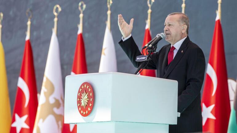 Son dakika haberler... Cumhurbaşkanı Erdoğandan sert sözler: Yaparız diyorsak yaparız, karşımıza çıkmak isteyen buyursun gelsin