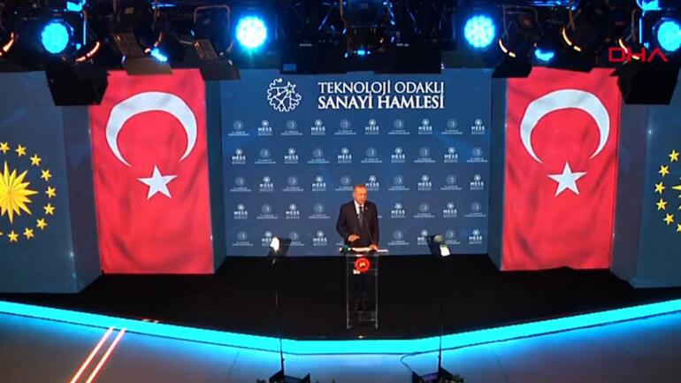 Son dakika haberler... İstanbulda müthiş tören... Cumhurbaşkanı Erdoğandan robotlu açılış