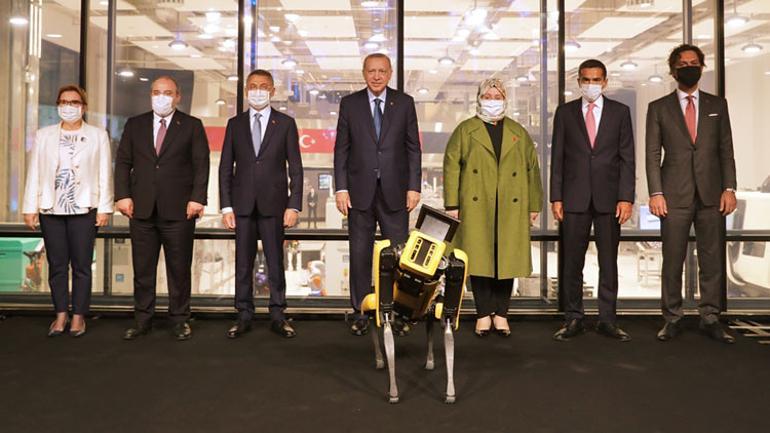 Son dakika haberler... İstanbulda müthiş tören... Cumhurbaşkanı Erdoğandan robotlu açılış