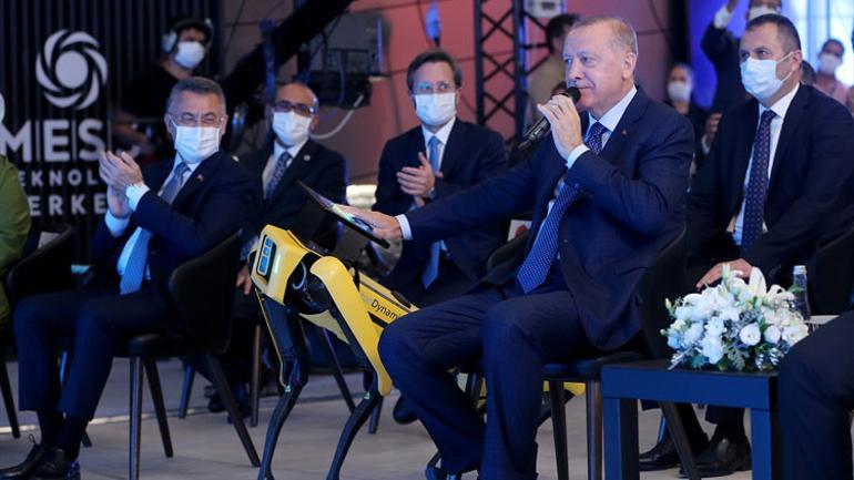 Son dakika haberler... İstanbulda müthiş tören... Cumhurbaşkanı Erdoğandan robotlu açılış