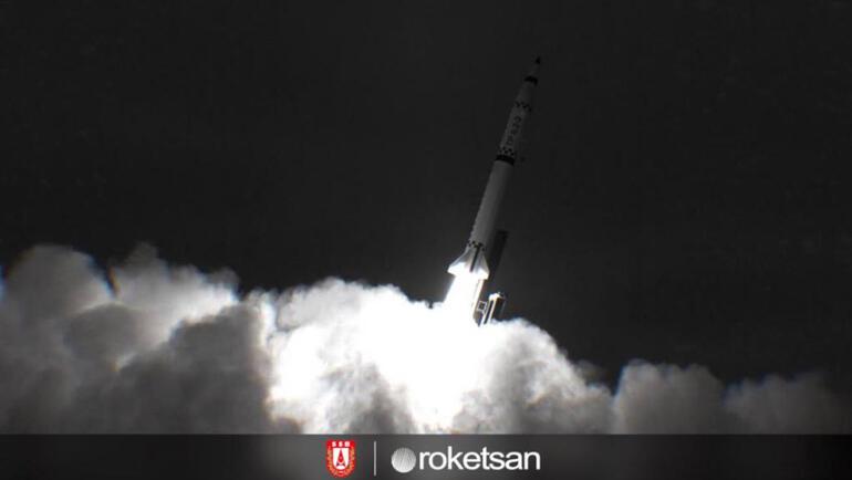 Yerli sonda roketi uzay sınırını geçen ilk Türk aracı oldu