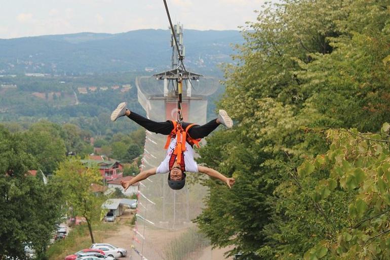 Doğa ve adrenalin tutkunları Maşukiye’ye akın etti