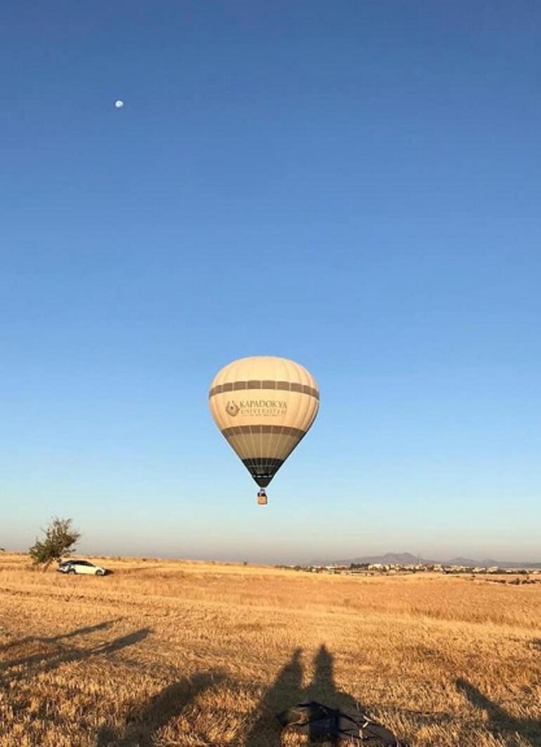 Ulubey Kanyonlarında sıcak hava balonu uçtu