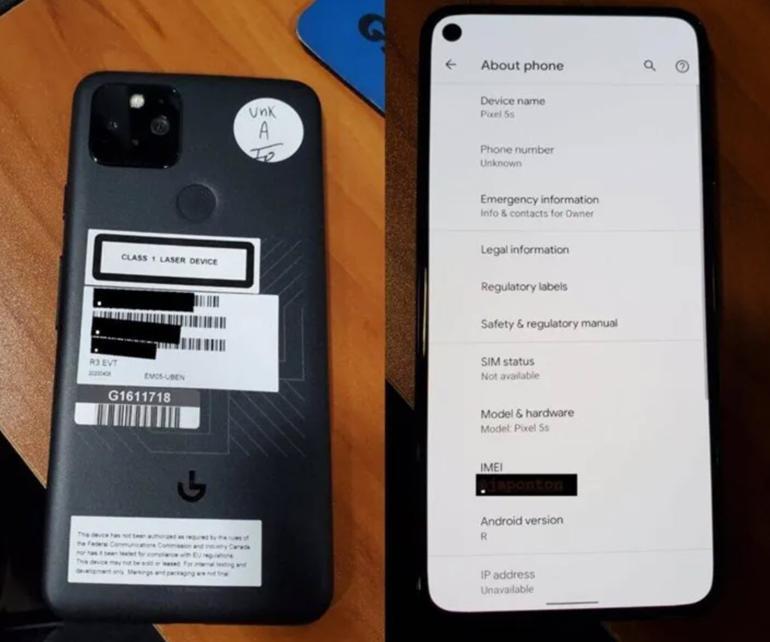 Google Pixel 5 ilk kez görüntülendi