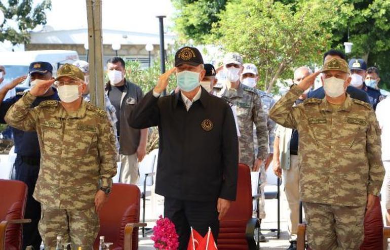 Last minute ... Minister Akar and commanders in Kaş