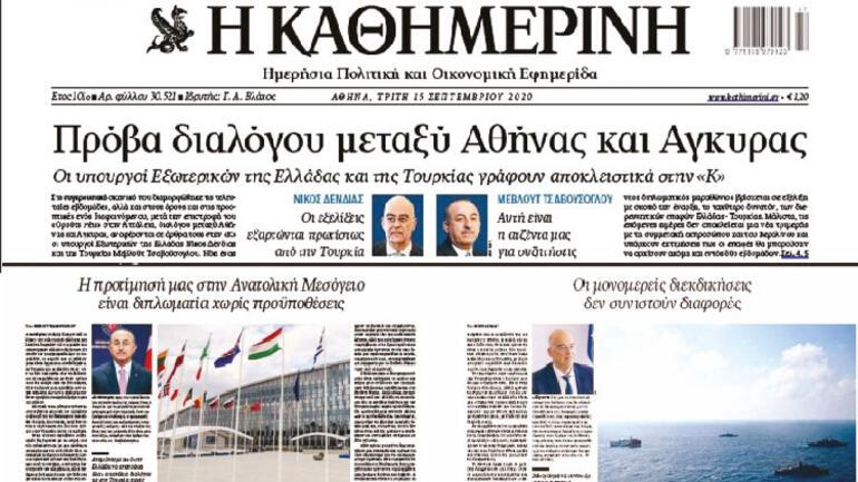İki dışişleri bakanı aynı gazeteye yazdı; Çavuşoğlu: Kriz fırsat yaratabilir