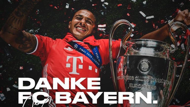 Thiago Alcantara'dan Bayern Münih'e veda! Liverpool yolcusu...