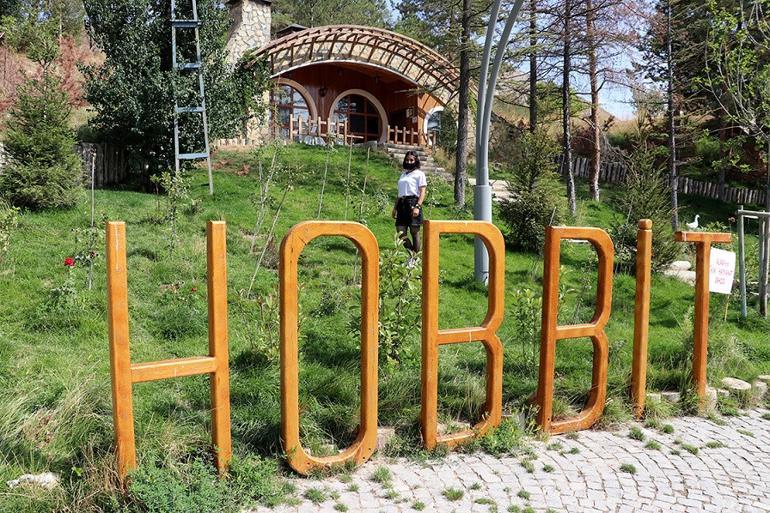 Sivas'ın 'Hobbit evleri' pandemi sürecinde ilgi görüyor