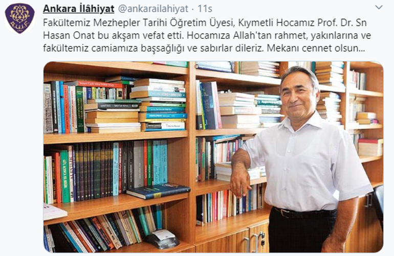 Hasan Onat kimdir, kaç yaşında olan Prof.Dr.Hasan Onat vefat etti