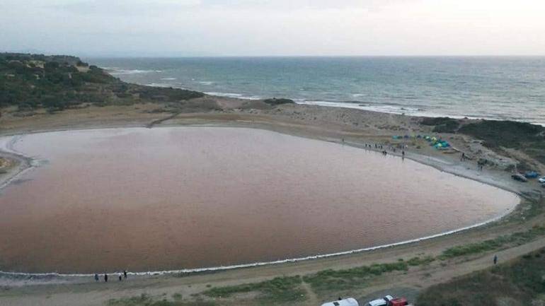 Sosyal medya fenomenleri pembe gölde