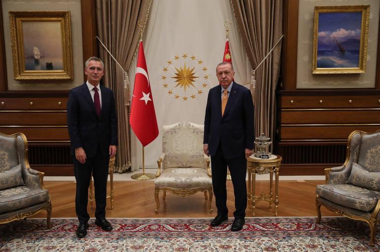 President Erdogan meets with NATO Secretary General Jens Stoltenberg