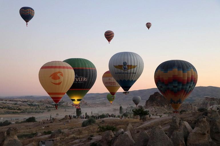 Kapadokya bölgesini Eylül ayında 120 bin 107 turist ziyaret etti