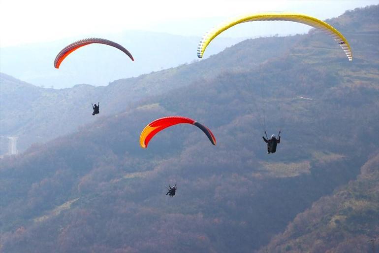 'Mavi gözlü şehri' gökyüzünden izlemek için geliyorlar