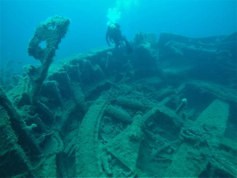 Çanakkale Boğazı dünyanın önemli dalış merkezlerinden biri olma yolunda