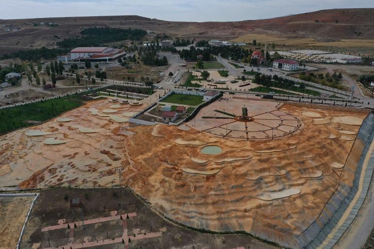 Pamukkale travertenlerinin benzeri 'Altınkale' açılışa hazır