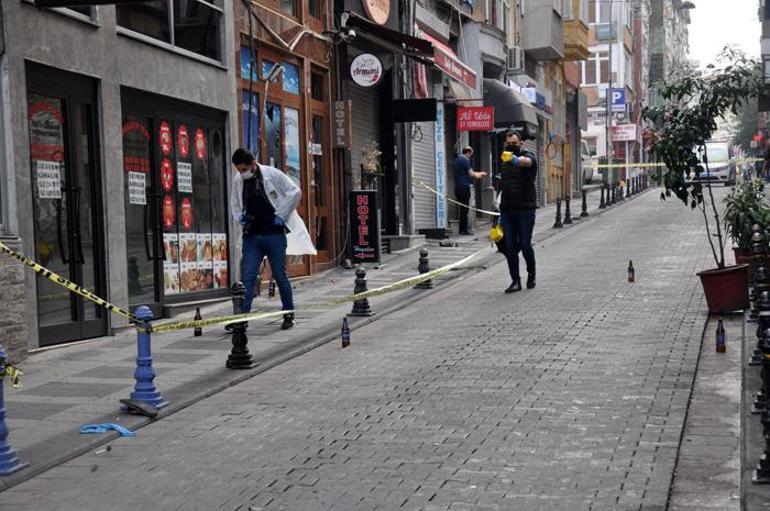 At the last moment ... Rambo Okan captured those moments in Kadıköy: heard gunshots, frown ...