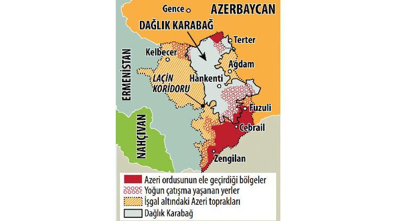 Ermenistan Karabağ karayolu düşmek üzere