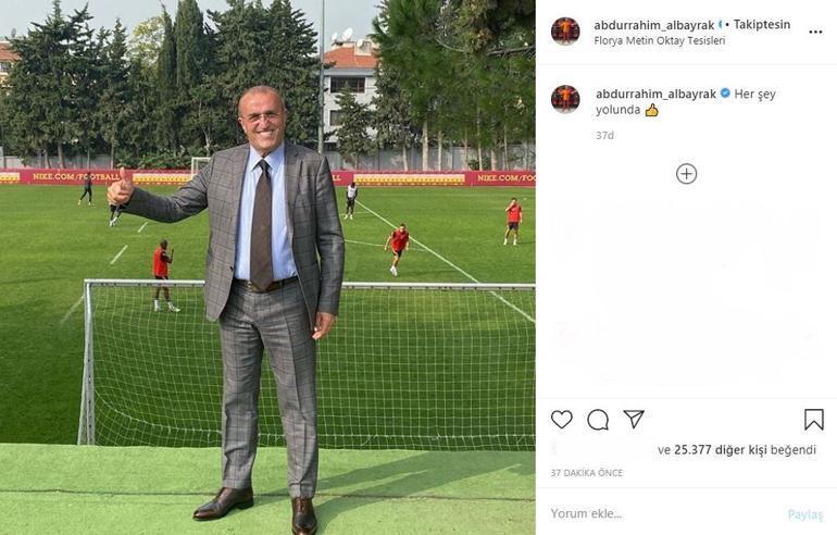 Son Dakika | Galatasaray'da Abdurrahim Albayrak'tan 'Fatih Terim' paylaşımı!