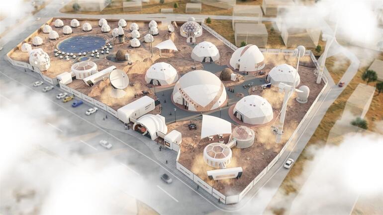 Kuşadası'nda 'Mars kolonisi' temalı turistik tesis projesi