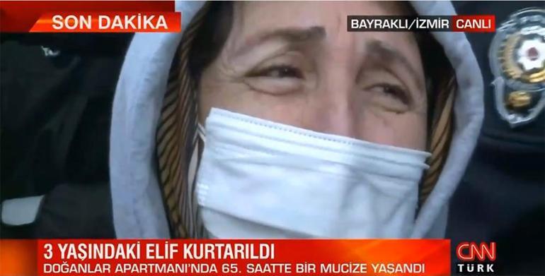 Son dakika: İzmir depreminden bir mucize haberi daha: 3 yaşındaki Elif enkazdan 65 saat sonra kurtuldu