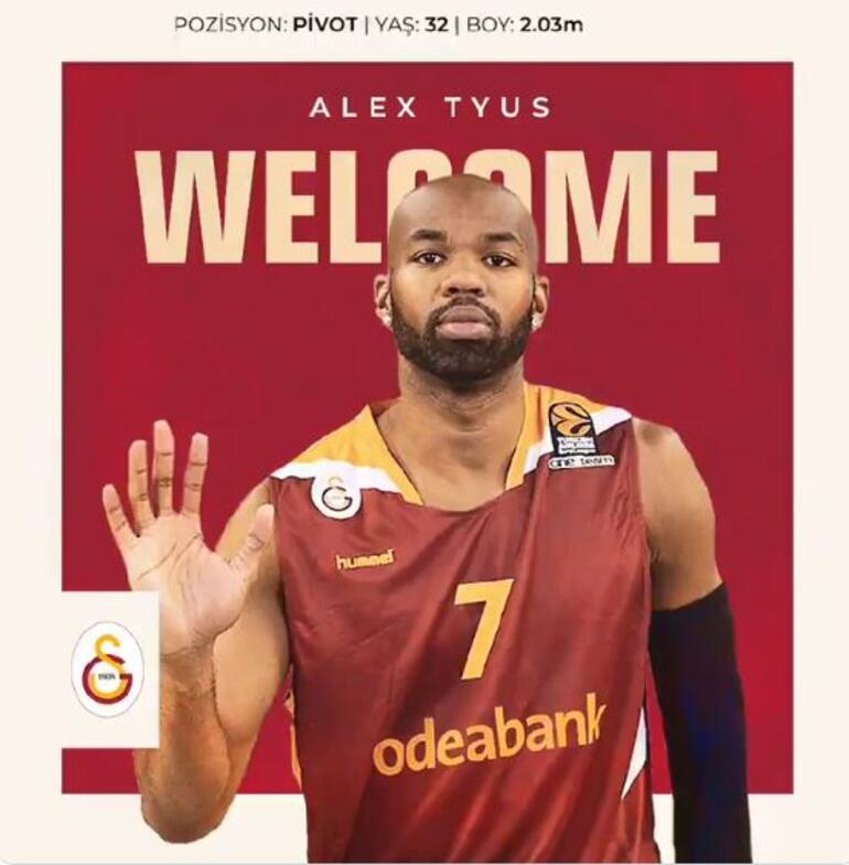 Last Minute |  Galatasaray have announced the transfer of Alex Tyus