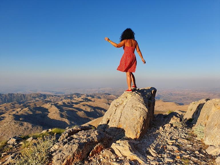 Tanrıların Dağı Nemrut'ta gün doğumu ve gün batımı