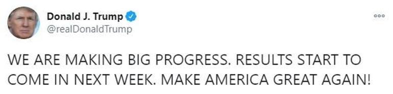 Son dakika... Donald Trump'tan 'kazanacağız' mesajı