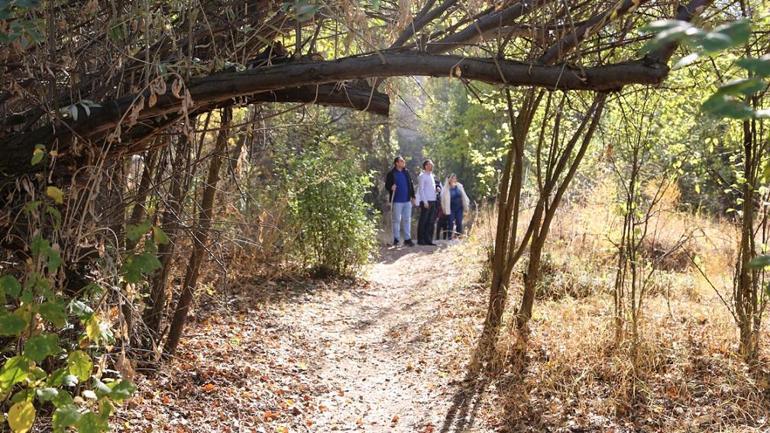 Ürgüp'teki Gomeda Vadisi doğa tutkunlarının adresi oldu