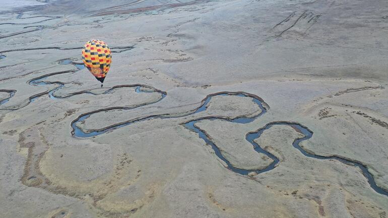 Ordu’nun menderesleriyle ünlü Aybastı- Perşembe Yaylası'nda balon turizmi