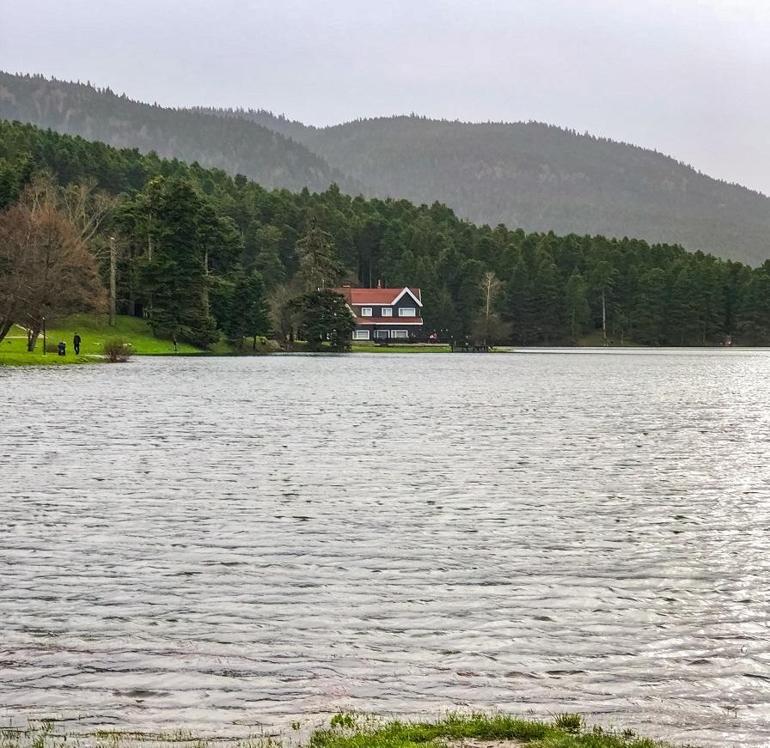 Masalsı bir ortamda doğayla baş başa