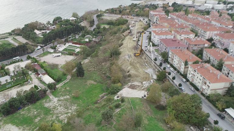 Son dakika haberler... Avcılar’daki yer kayması böyle engellenecek 30 metre uzunluğunda 736 beton kazıklı önlem