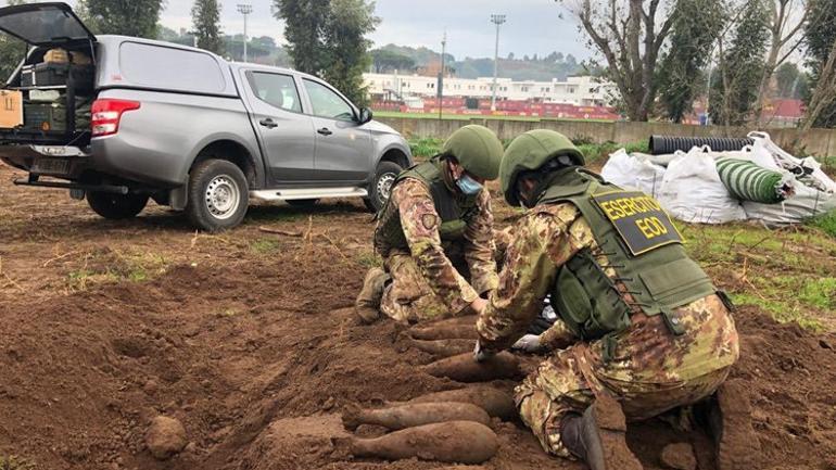 Son Dakika Haberi | Roma kulübünün tesislerinde İkinci Dünya Savaşı'ndan kalma bombalar bulundu