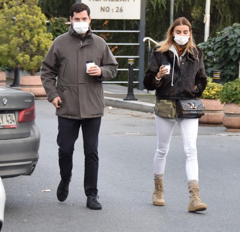 Özge Ulusoy ve sevgilisi Faruk Çolakoğlu, Etilerde