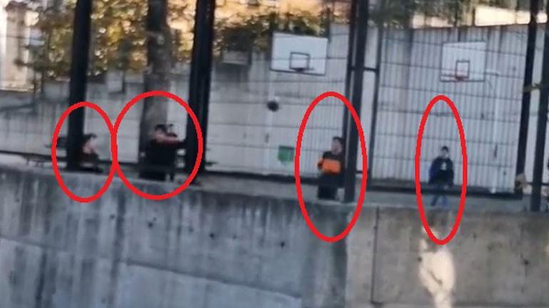 Son dakika... Bursada kısıtlamayı ihlal eden çocuklar siren sesini duyunca...